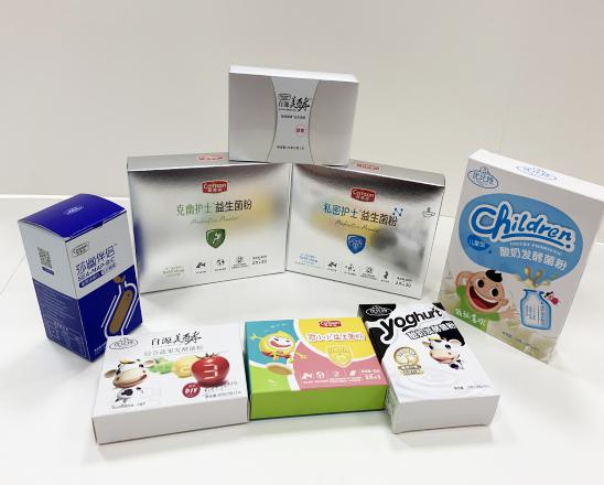 龙川保健品包装盒、益生菌包装盒、酵素菌包装盒